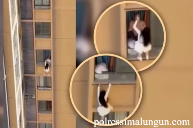 Viral! Selingkuhan Panjat Dinding Apartemen Hindari Istri